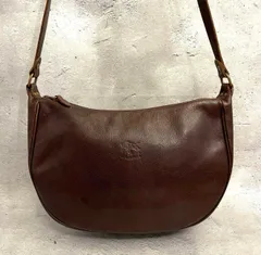 ✨IL BISONTE イルビゾンテ ショルダーバッグ✨ ✨ブラウン／保存袋付き