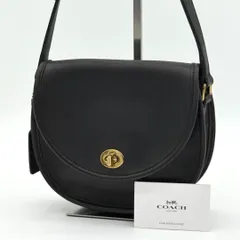 【美品】OLDCOACH ポシェット ショルダーバッグ ターンロック ブラック