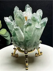 超綺麗ガーデンクォーツ入り水晶クラスターB87P6/82P05D