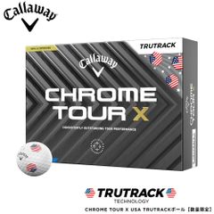 キャロウェイ CALLAWAY 24 クロム ツアー X ボール CHROME TOUR X USA TRUTRACK 4ピース  1ダース