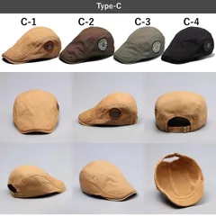 ハンチング帽子 メンズ キャスケット ベレー帽 ハンチング キャップ 50代 60代 帽子 ハット 防寒 秋冬 春 TYPEC
