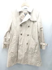 ◇ ⊇ LES MUES レミュー 長袖 トレンチコート サイズM ベージュ レディース E  【1502180018633】