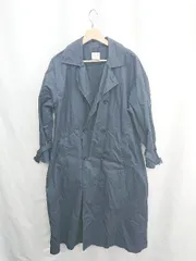 ◇ Θ URBAN RESEARCH DOORS 長袖 トレンチコート サイズ1 ネイビー レディース E  【1502200008422】