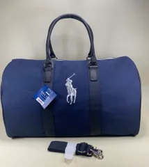 RLB17bl 新品未使用本物 ラルフローレン ノベルティボストンバッグ