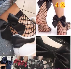 網タイツ レディース 網ソックス 網ストッキング リボン ショート ストッキング 網靴下 ソックス 靴下 セクシー ロークルー丈 タイツ シースルー ダンス ヒップホップ 衣装 イベント 仮装 オシャレ 人気 トレンド フィッシュネット メッシュ e1-8