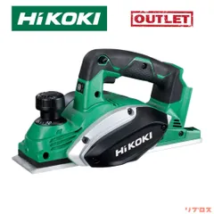 未使用 HiKOKI ハイコーキ 18V コードレスかんな 本体のみ (バッテリー・充電器別売り) P18DSL(NN) 替刃式 刃幅82mm 日立 充電式カンナ 切削工具のサムネイル