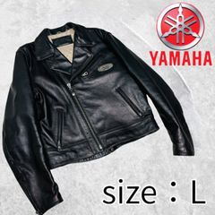 希少 ヴィンテージ YAMAHA STAR MOTORCYCLES 本革 レザー