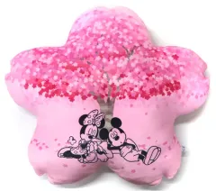 【中古】クッション・本体 ミッキー＆ミニー(桜モチーフ2023) クッション 「ディズニー」 東京ディズニーリゾート限定