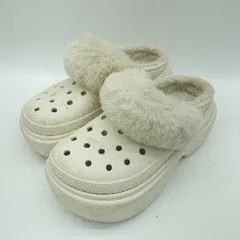 クロックス★ファー厚底 22㎝★ クロックス☆ファー厚底 22㎝☆