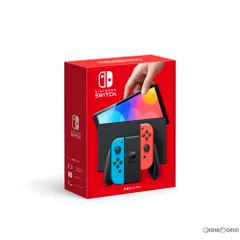 (本体)Nintendo Switch(有機ELモデル) ニンテンドースイッチ Joy-Con(L) ネオンブルー/(R) ネオンレッド(HEG-S-KABAA) 任天堂