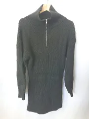 ◇ INGNI イング 長袖 膝丈 ワンピース サイズM ブラック系 レディース E  【1406180073398】