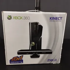 【D16746】 XBOX360S 250GB 本体 KINECT同梱 箱付 + 地球防衛軍3 等 ソフト3本 まとめてセット