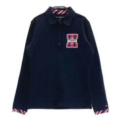 サイズ：M TOMMY HILFIGER GOLF トミー ヒルフィガーゴルフ  長袖ポロシャツ 裏起毛  ネイビー系 [240101338178]# ゴルフウェア レディース ストスト