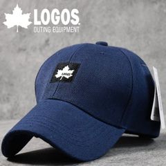 LOGOS ロゴス キャップ 帽子 メンズ レディース ブランド アウトドア 野球帽 父の日 プレゼント ギフト LS6QH200Z 7987068 (ネイビー)