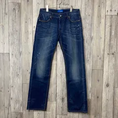 adidas アディダス ダメージ加工 デニム ジーンズ パンツ W33