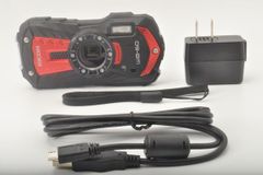 良品☆RICOH WG-60 レッド☆SDカード16GB・ストラップ付 #764 - メルカリ