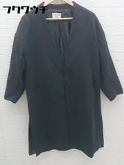 ■ ◎ STUDIOUS ステュディオス  長袖 ロング コート サイズ0 ブラック レディース  【中古】 【1002801388966】のサムネイル