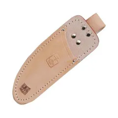 【値下げ】新品•未使用　本革　剪定鋏入、ショルダー メール便 可 2個まで) 藤原産業 千吉 ラチェット式 パワー剪定鋏