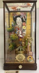 未使用/美品】羽子板 吉徳大光 汐汲 オルゴール付き - メルカリ