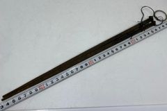 竹製 すいはつ 長さ135cm 幅8.5cm 花掛 短冊掛 茶道具 アンティーク