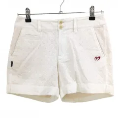 【新品タグ付】マスターバニー　レディース　Ｍ　ハーフパンツ　ゴルフウェア　白 新品タグ付】マスターバニー レディース M ハーフパンツ ゴルフウェア