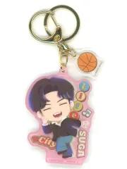 【中古】食玩 キーホルダー 3.SUGA 「TinyTANアクリルチャーム」