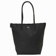 ラコステ LACOSTE NF1890 000 L.12.12 CONCEPT バーティカル トートバッグ ショルダーバッグ ブラック レディース メンズ ユニセックス ワニロゴ【新品/未使用/正規品】売れ筋