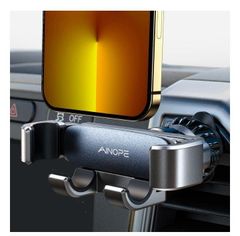 スマホホルダー 車 車載ホルダー 重力式 エアコン吹き出し口 片手操作 スマホスタンド 回転可能 自由調節 手帳型ケース 車用 スタンド カー用品