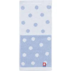 今治ドット ポケットタオルハンカチ ブルー DP-04-BL 香典返し 御供 粗供養 詰め合わせ ギフト プレゼント 割引 景品 品物 新築祝い 結婚内祝い 出産内祝い ご挨拶 引っ越し 引越し 内祝い 写真入り メッセージカード のし