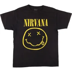 古着 NIRVANA ニルヴァーナ バンドTシャツ バンT メンズM相当/eaa553196