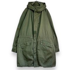【フォロワー様クーポン配布中！】70s 70年代 フランス軍 French army M-64 M64 フィールドパーカー ユーロ ミリタリーコート 輸入古着 海外古着 ヨーロッパ古着 メンズ 92L グリーン 【S174】