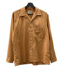 50s TOWNCRAFTオープンカラーレーヨンシャツ アンバー 絣 - メルカリ