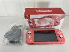 s25t-0004m【中古】Nintendo Switch Lite コーラル HDH-001充電器・箱付き