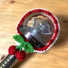 SEVENTEENペンライトカバー carat棒ver.3 🍒エスクプス(白･耳なし)