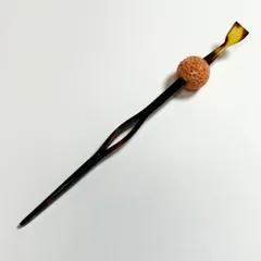 珊瑚 鼈甲 簪 かんざし ヴィンテージ 和装着物 サンゴ べっ甲 コーラル