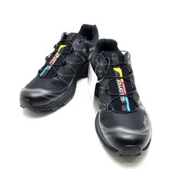 【楠本質店/元住吉】未使用品　サロモン/Salomon　416635　XT-6 GTX　スニーカー 　メンズサイズ：US8.5M（JP26.5cm）　ブラック/エボニー/ルナ ロック