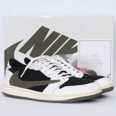 26cm NIKE WMNS × TRAVIS SCOTT Air Jordan 1 Low OG Medium Olive