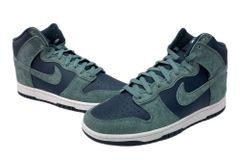 ナイキ NIKE 22年制 DUNK HI RETRO PRM ARMORY NAVY ダンク ハイ レトロ シューズ 紺 DQ7679-400 メンズ靴 スニーカー ネイビー 29cm 104S-811