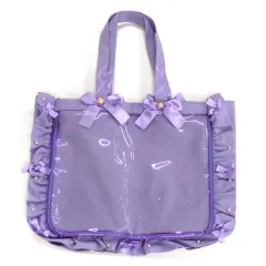 【中古】雑貨 ラベンダー A3フリルデザイン 痛バッグ用トートバッグ 5周年ver