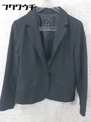 ◇ BEAMS HEART ビームス ハート 1B 長袖 テーラード ジャケット サイズ0 ブラック レディース 【中古】 【1002800739561】のサムネイル