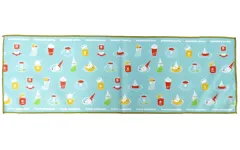 【中古】タオル・手ぬぐい コメダ総柄/ロングタオル ファブリックコレクション 「一番くじ 珈琲所 コメダ珈琲店 ～毎日くつろぎタイム～」 E賞