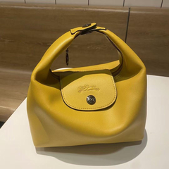 Longchamp ミニ ハンドバッグ 2WAYショルダーバッグ#レモンイエロー