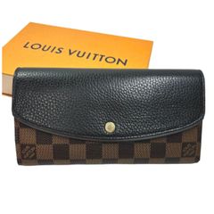 LOUIS VUITTON ルイ・ヴィトン ダミエ ポルトフォイユ ノルマンディー ウォレット 長財布 N61261【2263】