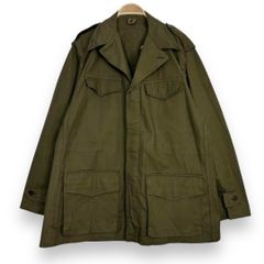 【フォロワー様クーポン配布中！】デッドストック 50s フランス軍 French army  コットンツイル 前期 M47 M-47 フィールドジャケット ミリタリージャケット 50年代 vintage ヴィンテージ ビンテージ ユーロミリタリー【S50】