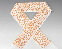 和装小物 半衿 ポリエステル 矢羽根模様 半襟 新品 n912