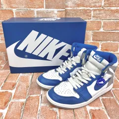 NIKE ナイキ AIR JORDAN1 エアジョーダン1 RETRO HIGH OG レトロハイオージー DZ5485－410 トゥルーブルー ホワイト グレー サイズ27.5cm