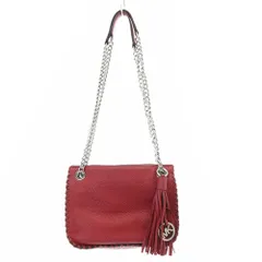 マイケルコース MICHAEL KORS チェーン タッセル ハンドバッグ 2way ショルダーバッグ 赤のサムネイル