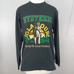 【激レア】【美品】　ヒステリックグラマー　ロングTシャツ　メッシュ素材　初期タグ 激レア✨】初期 ヒステリックグラマー ラグラン 長袖 Tシャツ