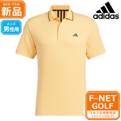 新品 【セミスパーク】春 夏 モデル adidas アディダス ゴルフウェア IEY58 ULT365 バックメッシュ グラフィック ポロシャツ [吸汗速乾] （メンズ）☆