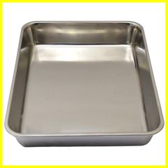 【新着商品】揚げ物 油切 下ごしらえ シルバー ステンレス鋼 バット 長方形 容量3.3L 錆びにくい 12枚取 角バット ステンレス 日本製 TAKAGI 高儀
